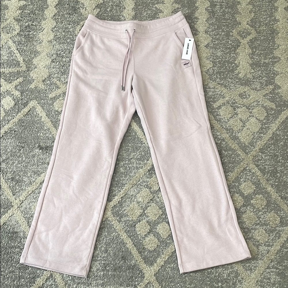 Dkny Pink Sweatpants Relaxed Fit Joggers